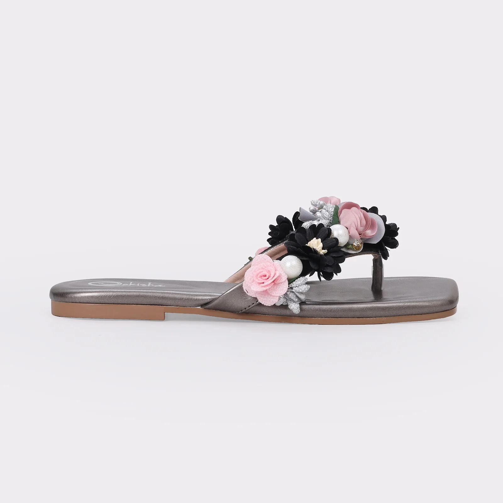 Women's Floral Chappals - Image 3