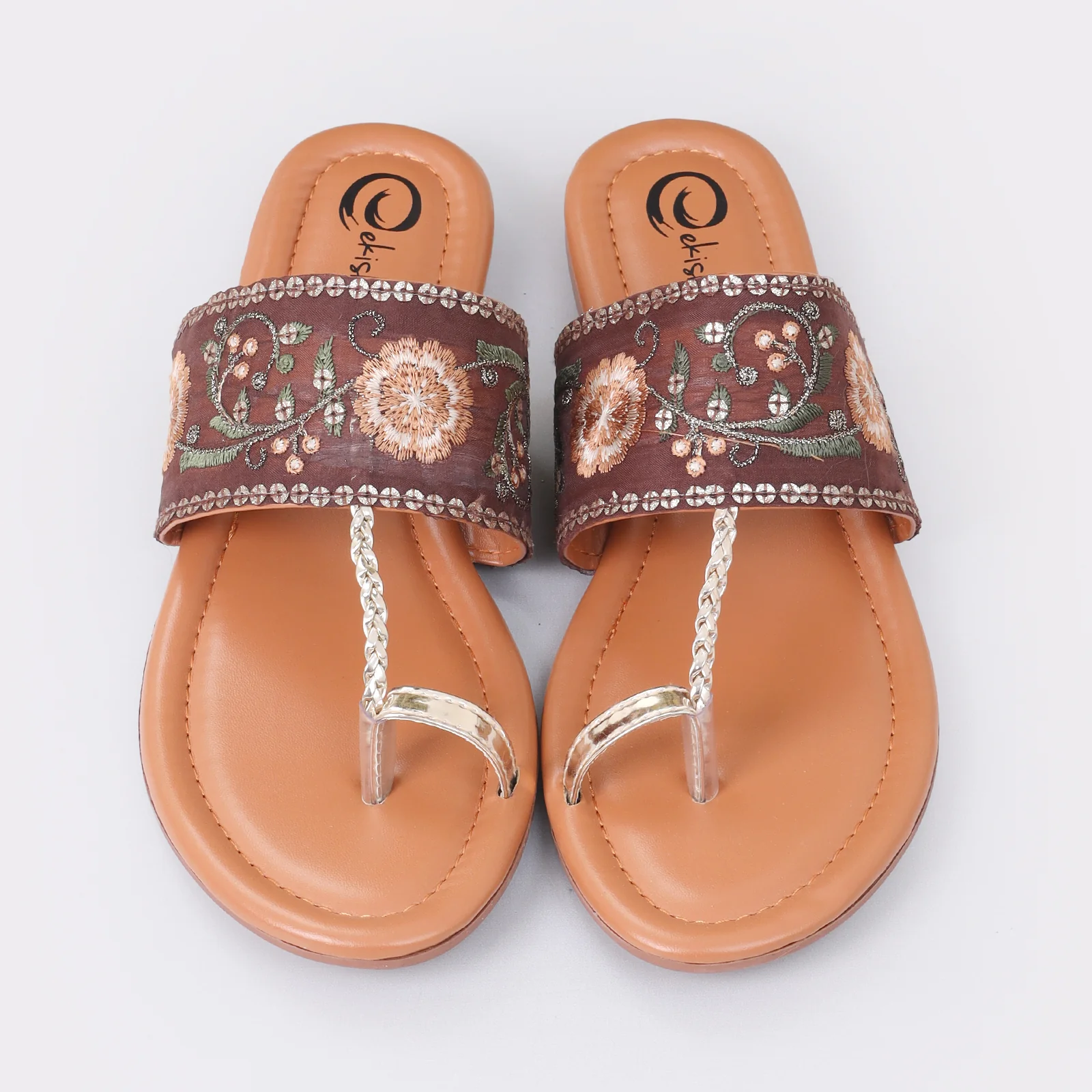 Women's Toe Ring Chappals - Image 4
