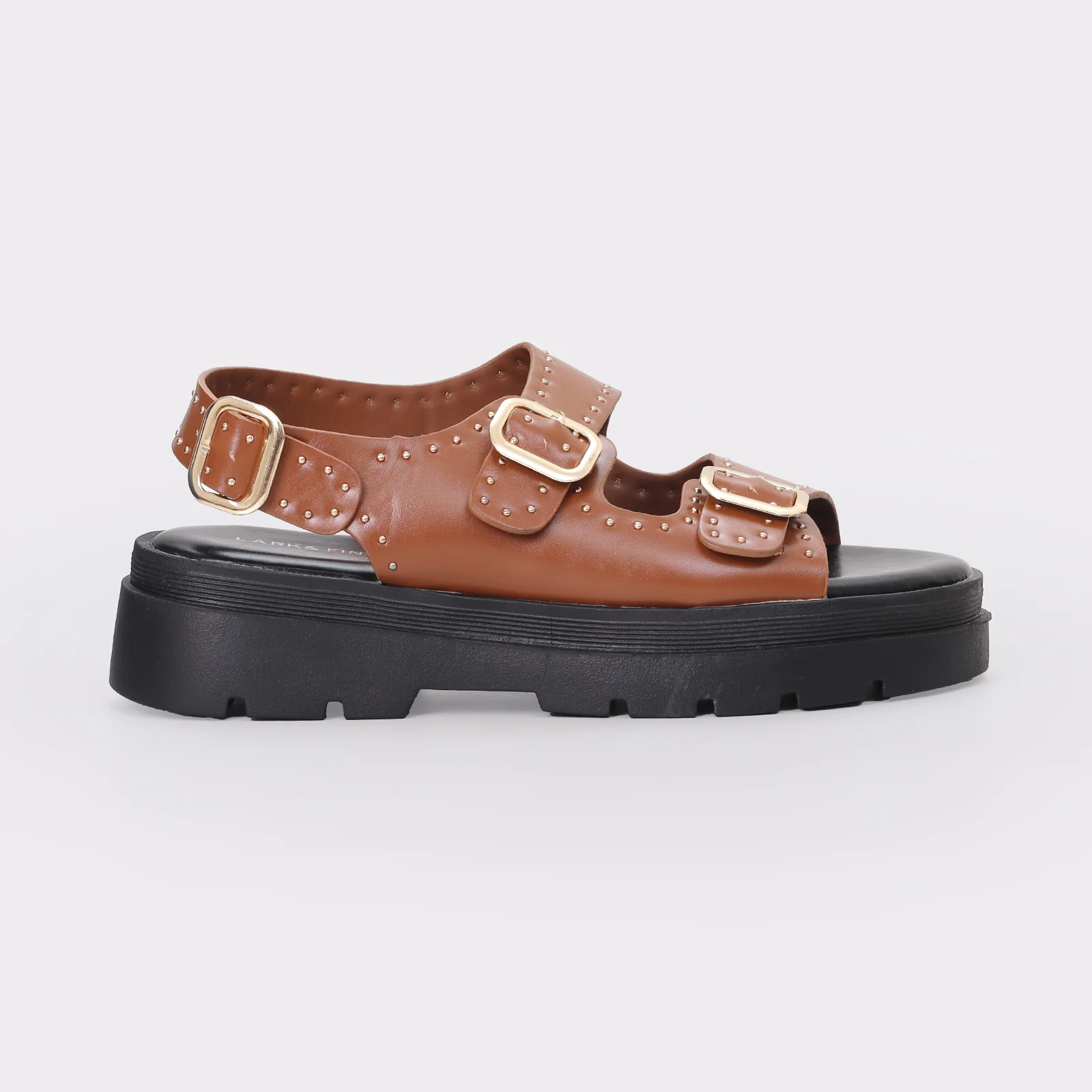 Women's Dual Buckled Sandals - Image 3