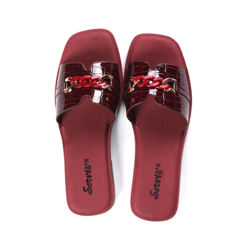 Women's Glossy Chappal - Image 3