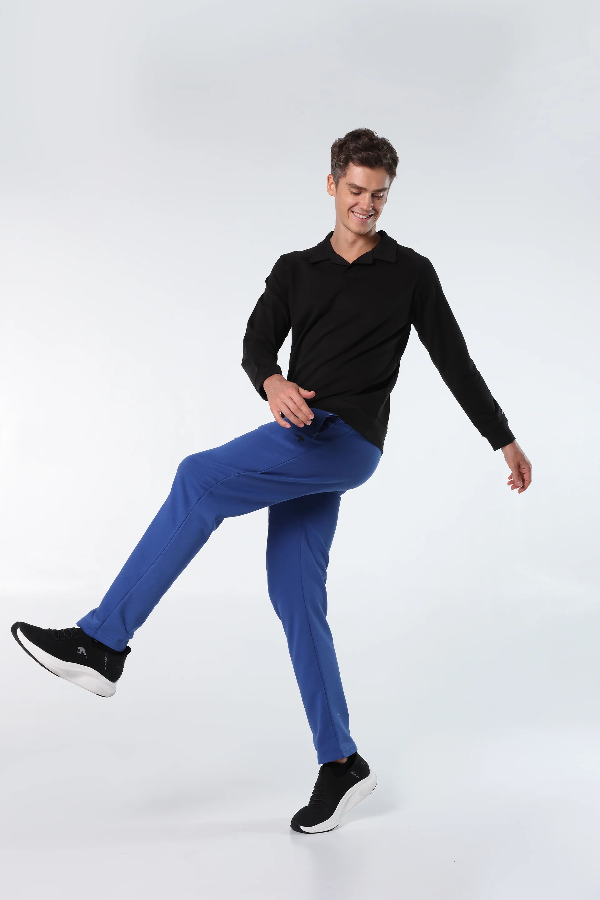 Athleisure Sweatshirt Polo - Image 2