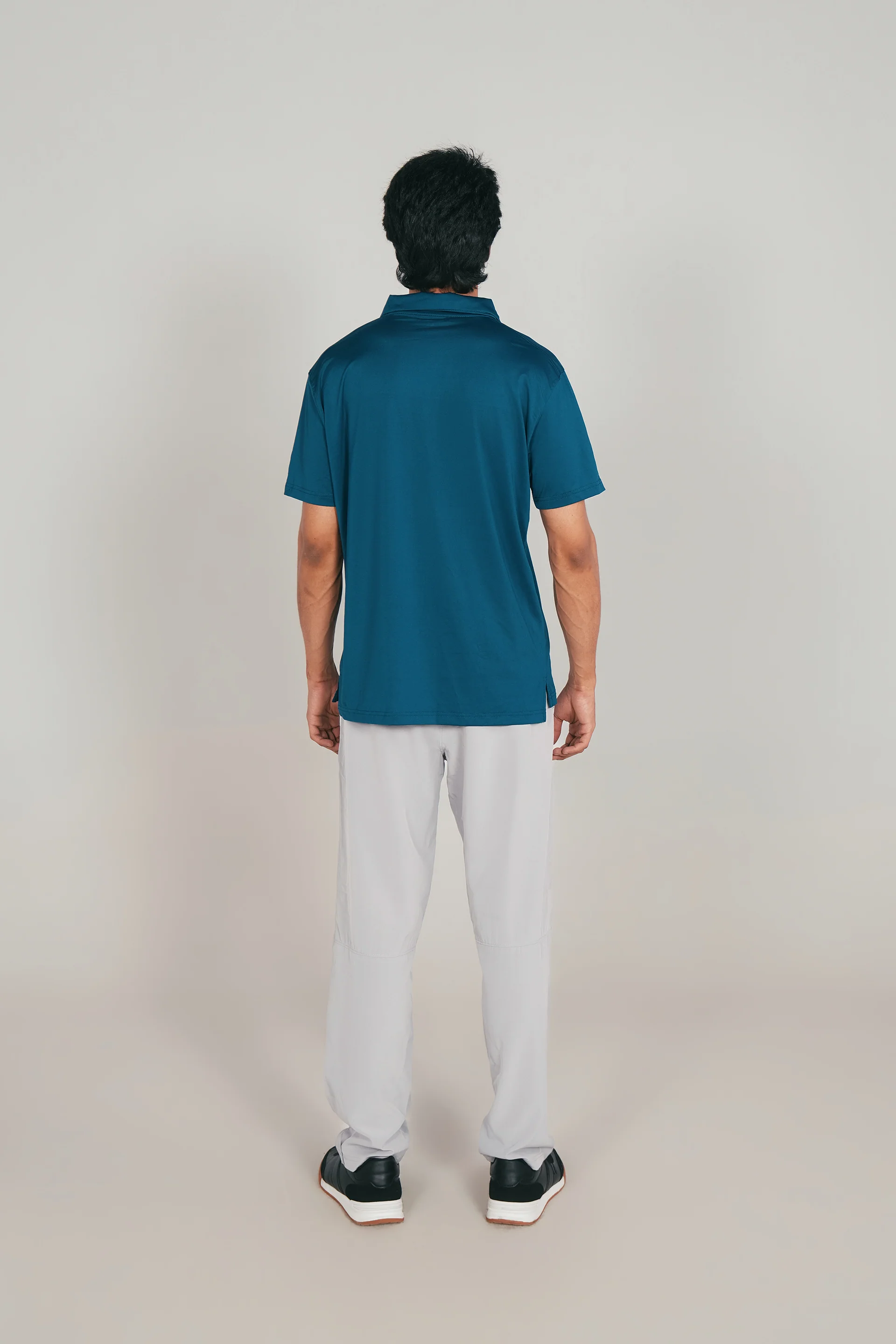 Men Active Cut & Sewn Polo - Image 4